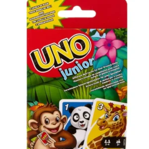 لعبة الورق Uno Junior من Mattel Games برسوم الحيوانات – Mattel Games