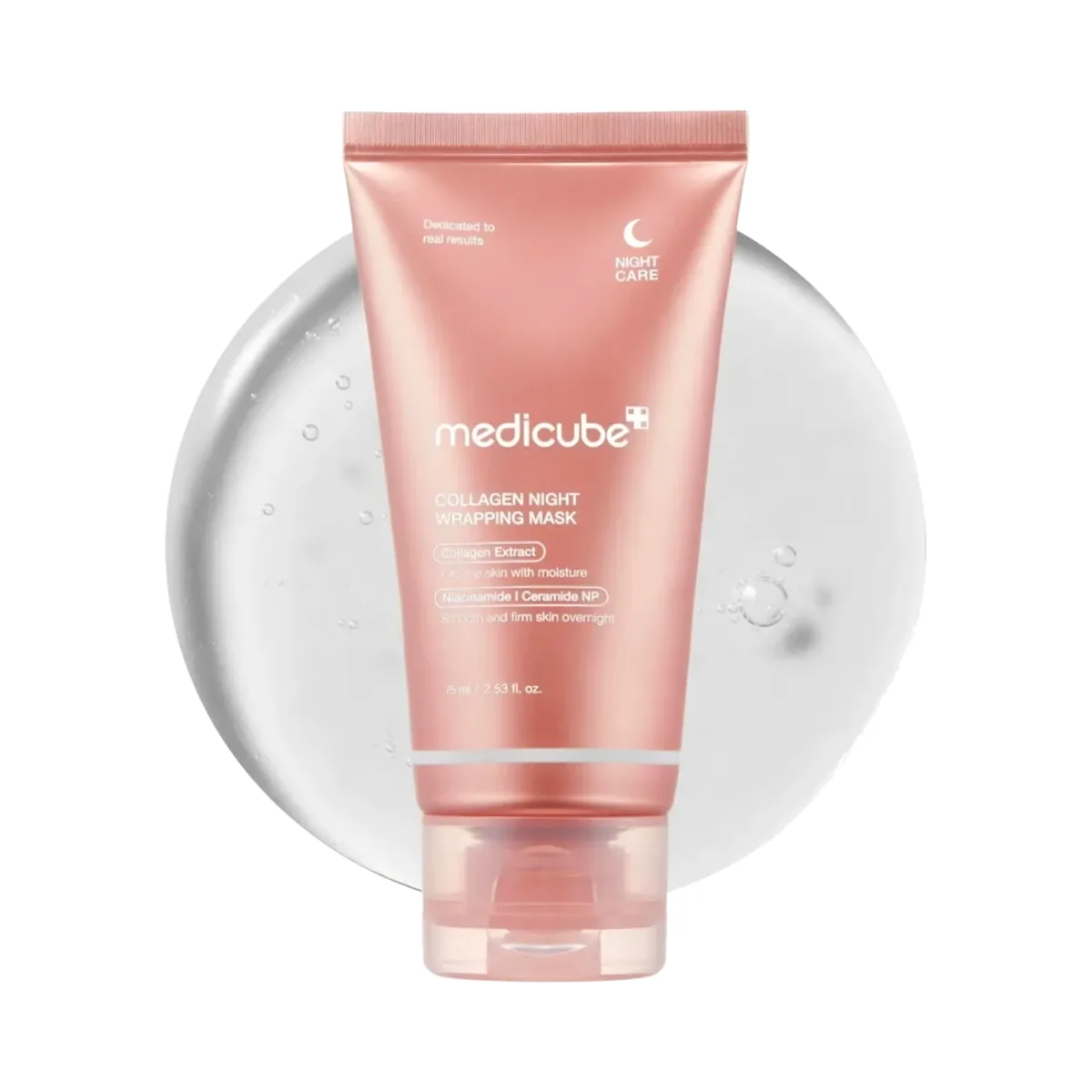 Medicube Collagen Night Wrapping Mask 75 ml أنبوب 75 مل من ماسك Collagen Night Wrapping من Medicube