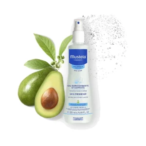 Mustela, eau de toilette douce pour rafraîchir et coiffer bébé – Mustela