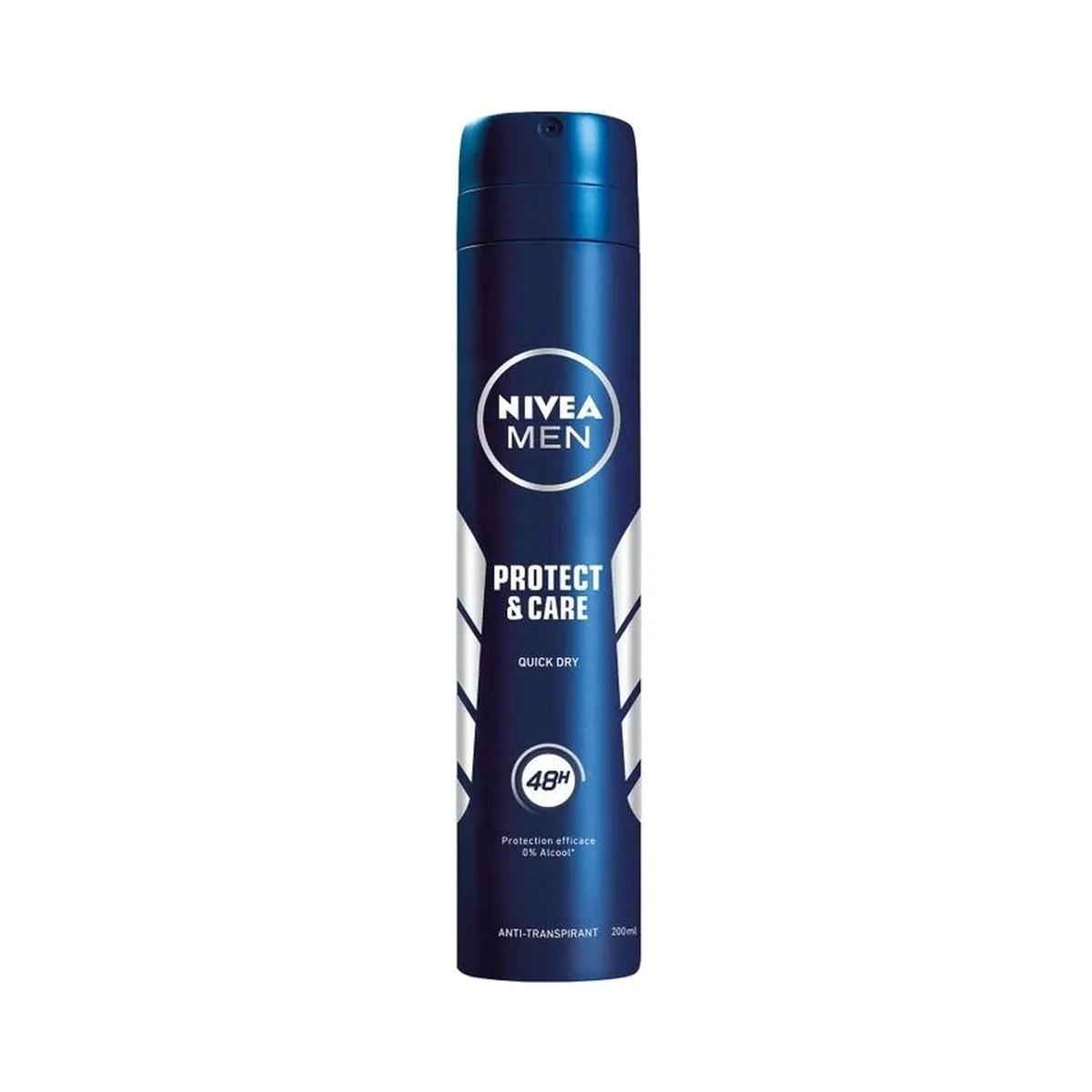 Nivea MEN Déodorant Spray Protect & Care 200 ml مزيل عرق بخاخ Nivea Men Protect & Care لمدة 48 ساعة سعة 200 مل
