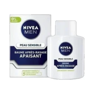 Nivea MEN Peau Sensible Baume Après-Rasage , Soin Après-Rasage 100 ml – Nivea