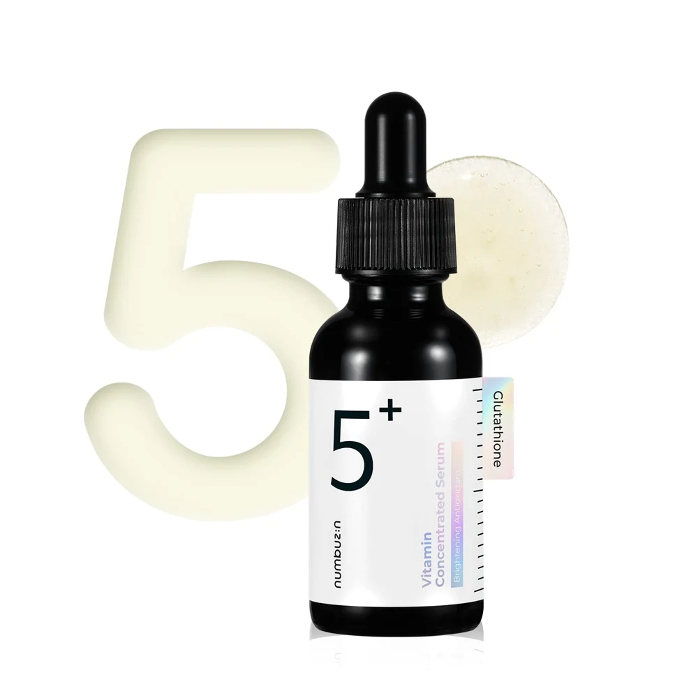 Numbuzin No.5 Vitamin Concentrated Serum 30 ml عبوة سعة 30 مل من سيروم No.5 Vitamin Concentrated من Numbuzin