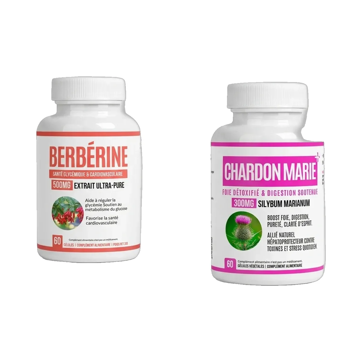 Pack Détox & Métabolisme — Berbérine 500 mg et Chardon-Marie Pack Détox & Métabolisme — Berbérine 500 mg et Chardon-Marie – AlphaVital