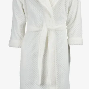 Peignoir Micro Nitta blanc, tailles S/M et L/XL – JYSK