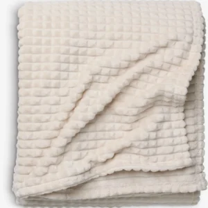 Plaid polaire Hagtorn 140 × 200 cm, beige – JYSK
