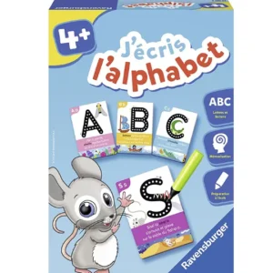 لعبة «أكتب الحروف» من Ravensburger بـ26 بطاقة استنسل – Ravensburger