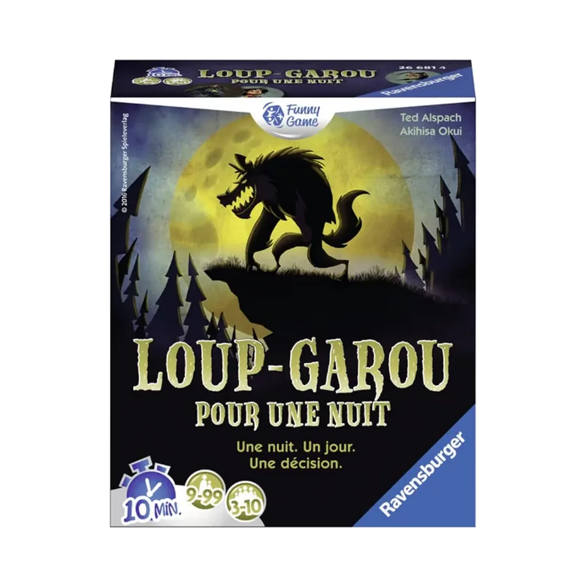 Ravensburger Loup Garou pour une nuit jeu de cartes Ravensburger لعبة Loup Garou pour une nuit بالبطاقات – Ravensburger
