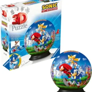 Ravensburger puzzle 3D ball Sonic 72 pièces numérotées – Ravensburger