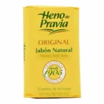 قطعة صابون Heno de Pravia Original بوزن 115 غ في غلافها الأصفر