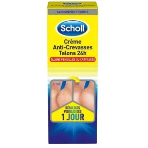 Scholl Crème Pieds Anti-Crevasses Talons Fendillés 60 ml – Scholl
