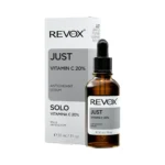 علبة وقارورة بقطارة سعة 30 مل من سيروم Just Vitamin C 20 % من Revox