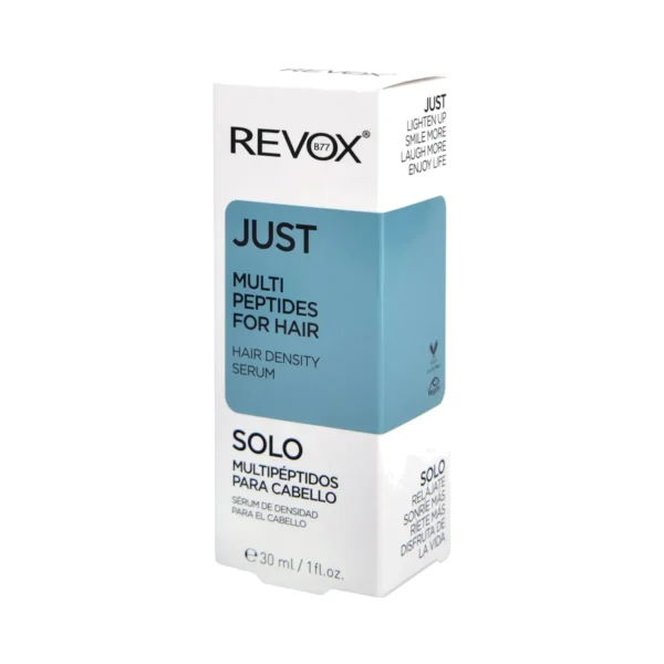 Sérum densité cheveux Multi Peptides Revox B77 Just 30 ml – vue trois-quarts