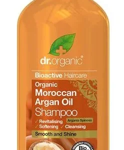 Shampoing à l'huile d'argan marocain Dr Organic 265 ml – Dr Organic