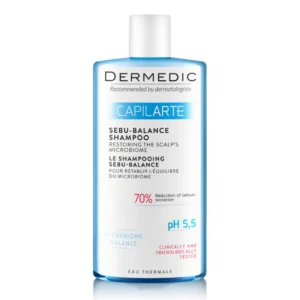 Shampoing Capilarte Sebu-Balance pH 5,5 Dermedic 300 ml – DERMEDIC