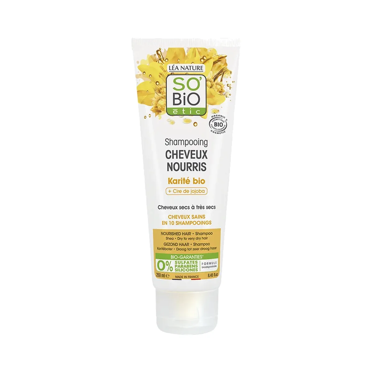 Shampoing nourrissant au karité So Bio étic 250 ml Shampoing nourrissant au karité So Bio étic 250 ml