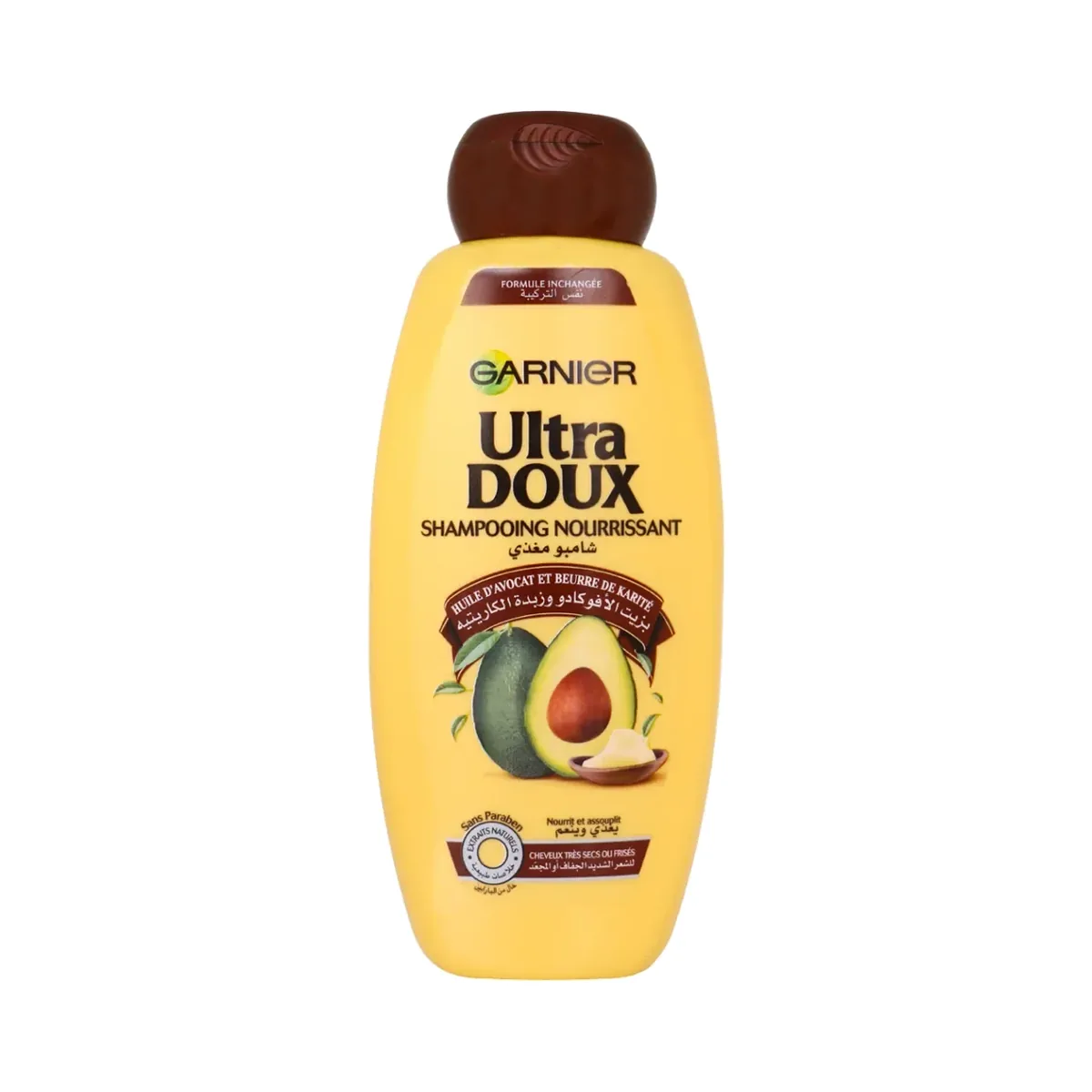 Shampoing Ultra Doux Avocat Karité Garnier 400 ml Shampoing Garnier Ultra Doux avocat karité 400 ml