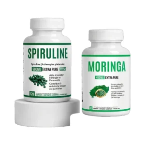 Spiruline et Moringa Anti-Fatigue, Immunité & Anémie – AlphaVital