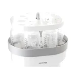 Stérilisateur biberons Steamy 6 biberons Miniland – vue trois-quarts