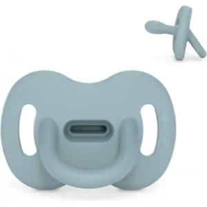 Sucette tout silicone tétine symétrique SX Pro bleue Suavinex 0-6 mois – Suavinex