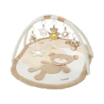 Tapis d'activité Fehn Rainbow 3D Teddy avec arceaux et 5 jouets