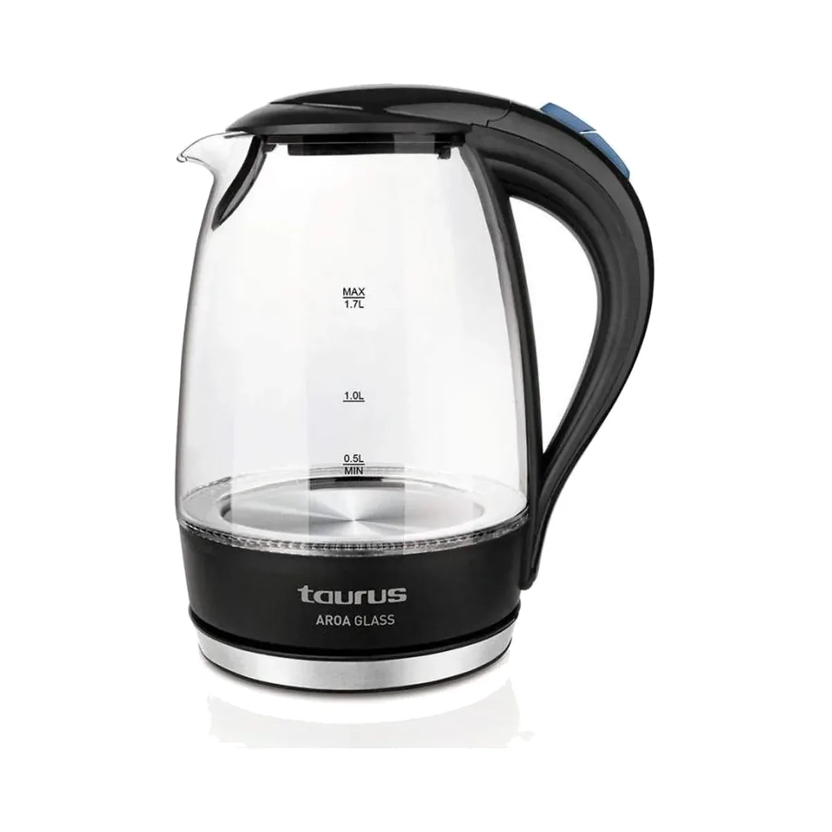 Taurus Aroa Glass, bouilloire en verre 1,7 L 2200 W Taurus Aroa Glass, bouilloire en verre 1,7 L 2200 W – Taurus