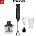Taurus BAPI 1200 Rocket Plus, mixeur plongeant inox 1200 W 3 en 1 – Taurus