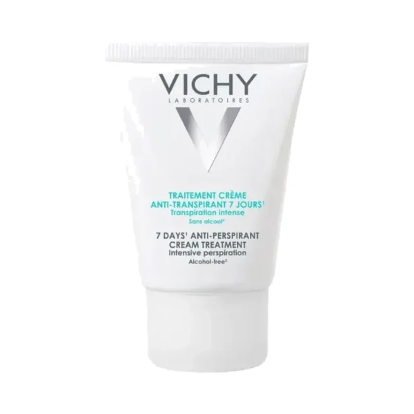 Traitement anti-transpirant crème 7 jours Vichy 30 ml – vue de face