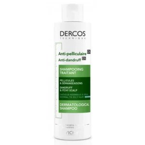 Vichy, shampoing contre les pellicules pour cheveux normaux à gras, 200 ml – Vichy