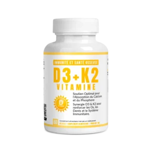 Vitamine D3 & K2 – Le Duo Synergique pour l’Os, l’Immunité et le Cœur – AlphaVital