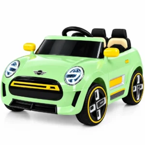 Voiture électrique 12V style Mini Cooper verte