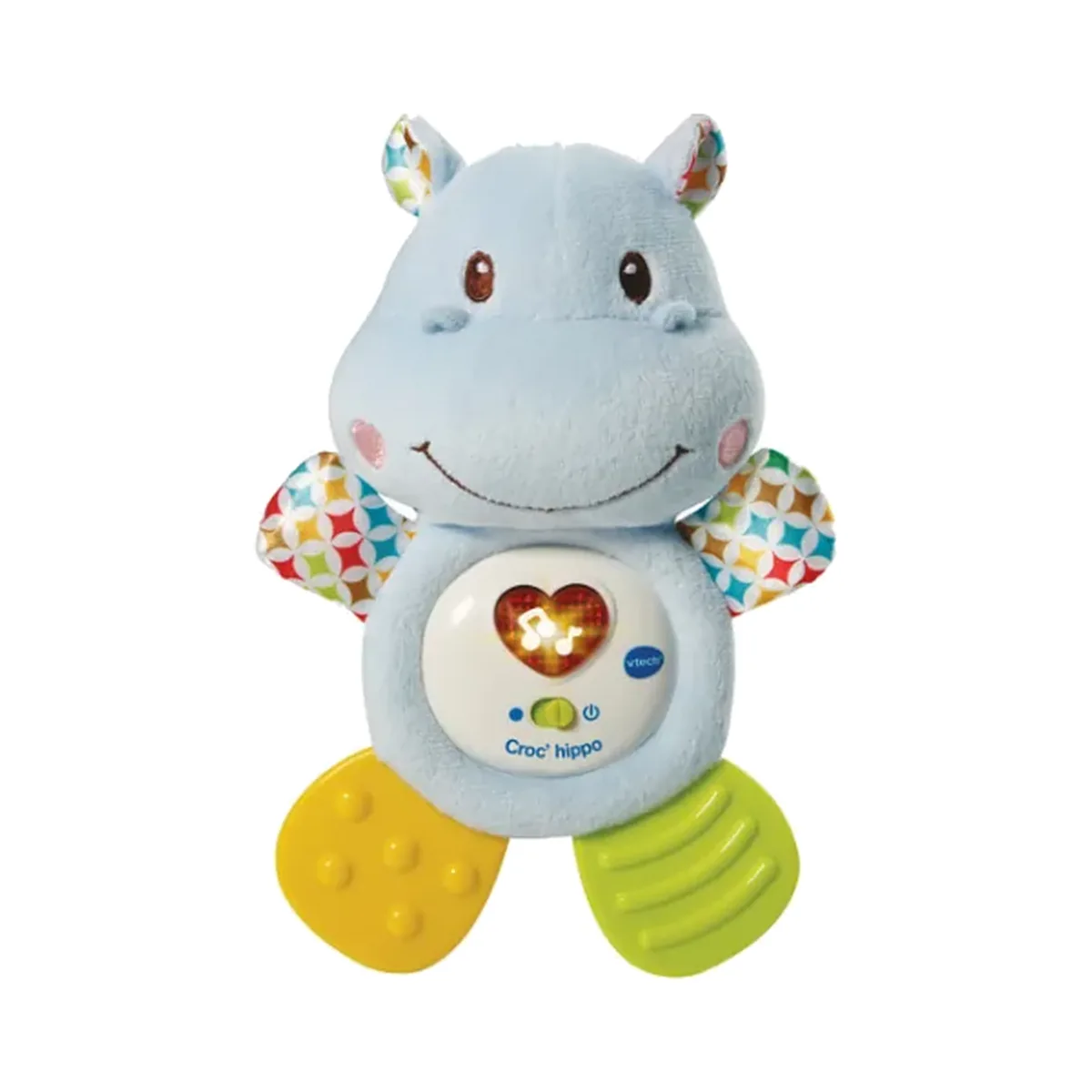 VTech Croc'hippo peluche musicale d'éveil pour bébé VTech Croc'hippo peluche musicale d'éveil pour bébé – VTech
